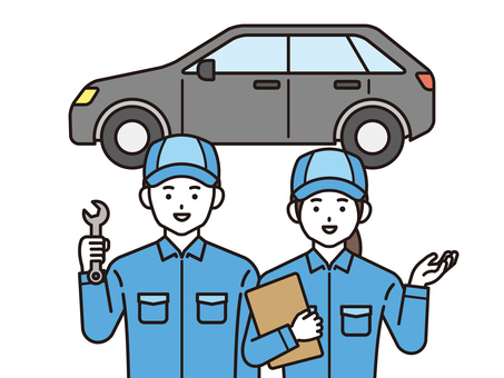 整備士イラスト