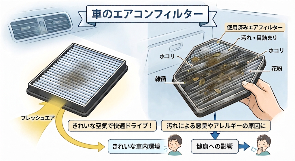 車検費用を抑えつつ快適に！エアコンフィルター交換の重要性と知っておきたい費用相場