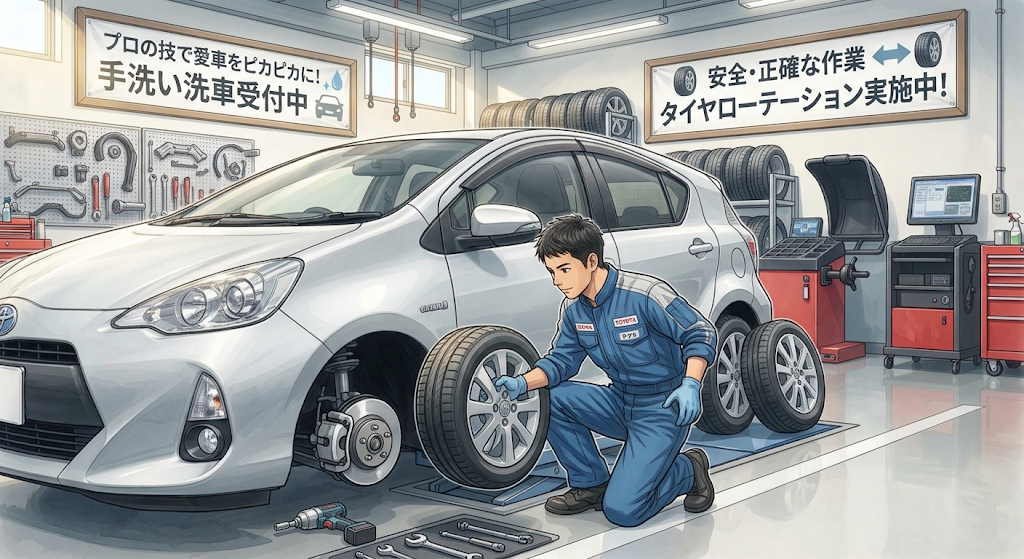 タイヤローテーション